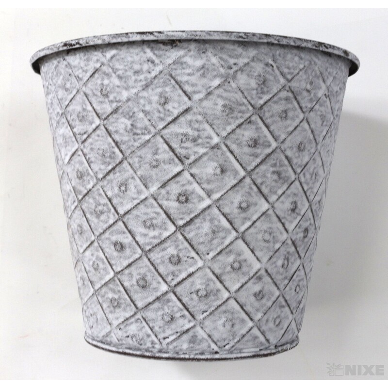 PLECHOVÝ OBAL 12x10cm*BÍLÁ