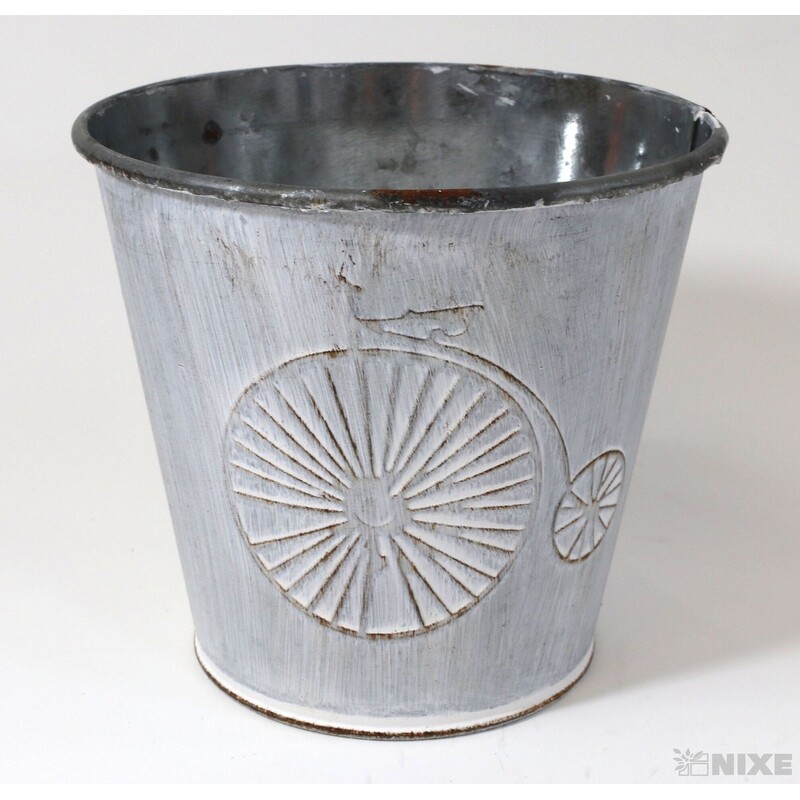 PLECHOVÝ OBAL 11x10cm*BÍLÁ