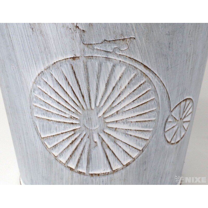 PLECHOVÝ OBAL 11x10cm*BÍLÁ