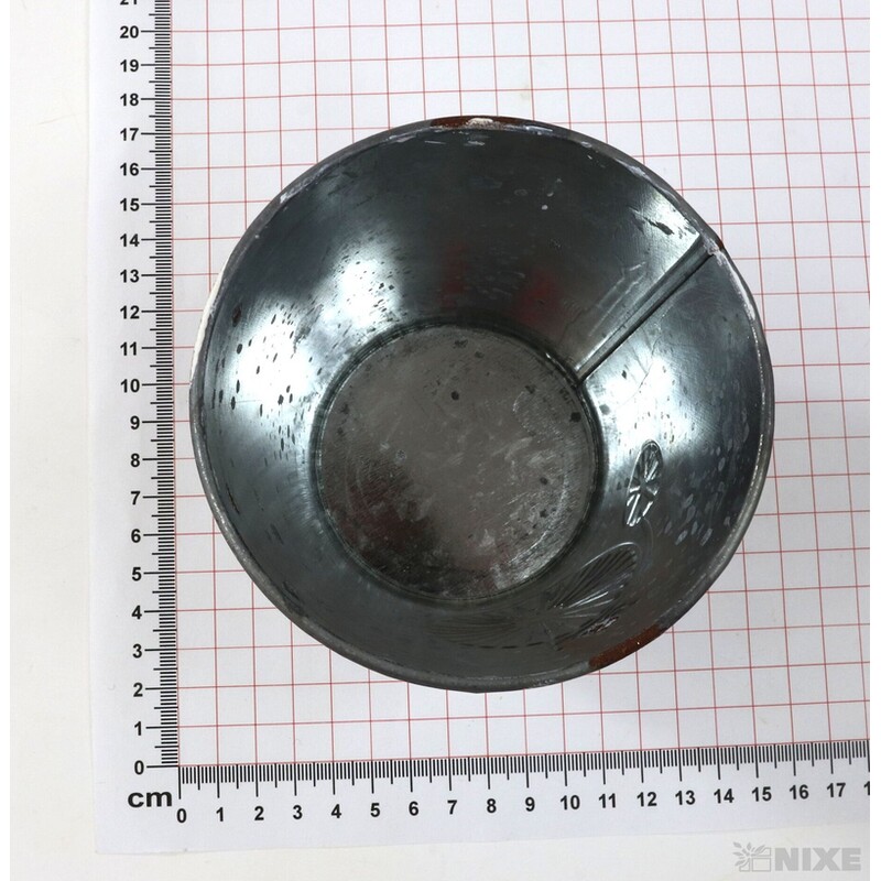 PLECHOVÝ OBAL 11x10cm*BÍLÁ