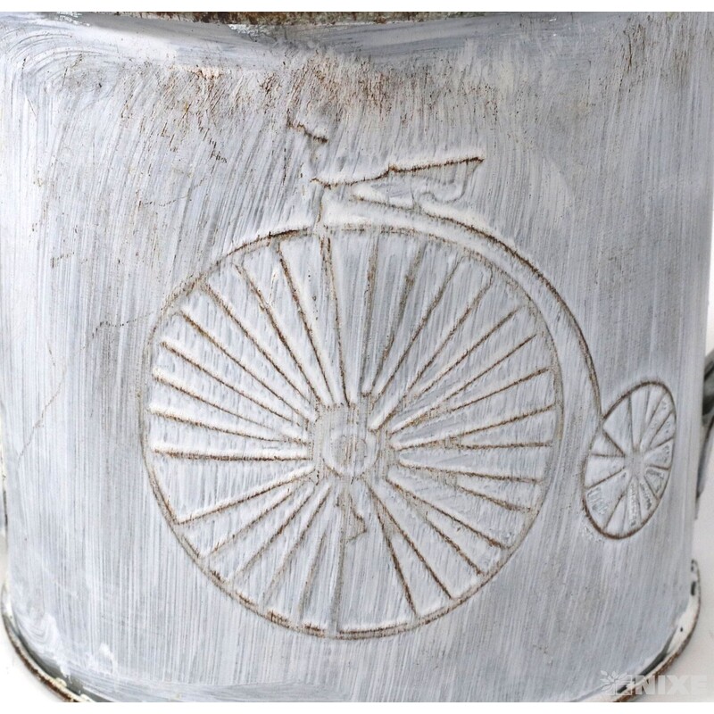 PLECHOVÁ KONEV 10x10cm*BÍLÁ