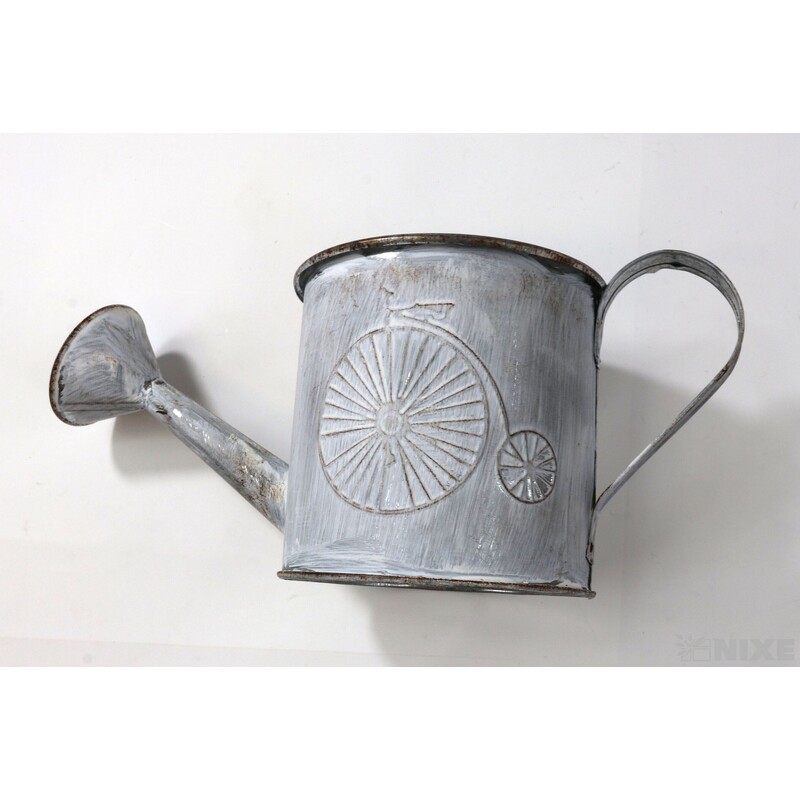 PLECHOVÁ KONEV 10x10cm*BÍLÁ