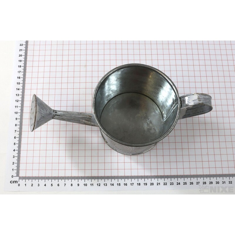 PLECHOVÁ KONEV 10x10cm*BÍLÁ