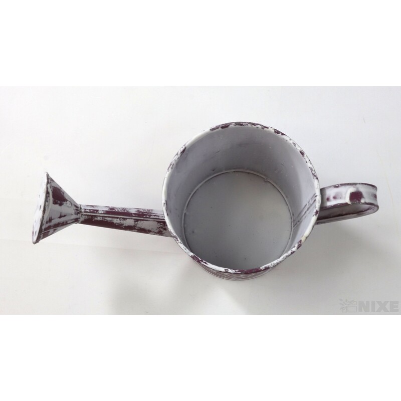 PLECHOVÁ KONEV 10x10cm*RŮŽOVÁ