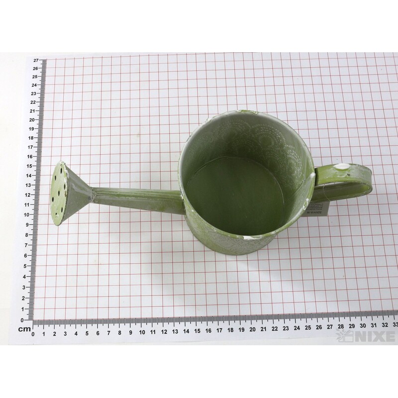 PLECHOVÁ KONEV 10x10cm*ZELENÁ