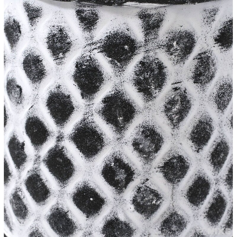 PLECHOVÁ KONEV 10x10cm*BÍLÁ