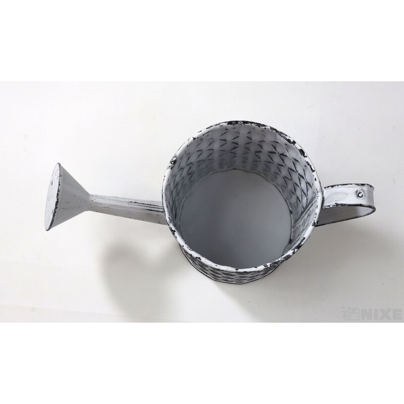 PLECHOVÁ KONEV 10x10cm*BÍLÁ