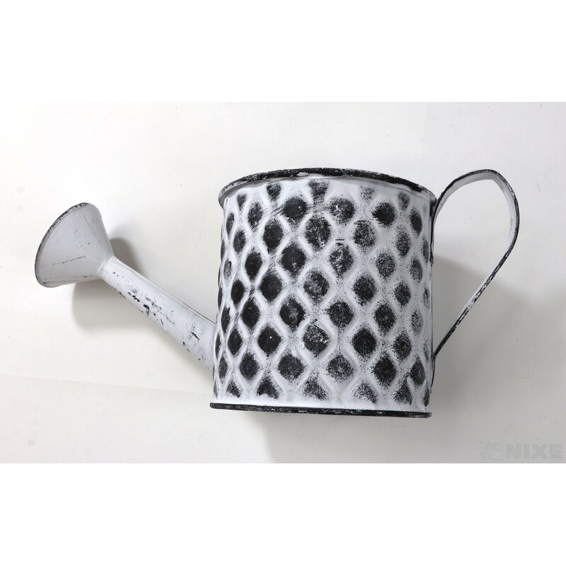 PLECHOVÁ KONEV 10x10cm*BÍLÁ