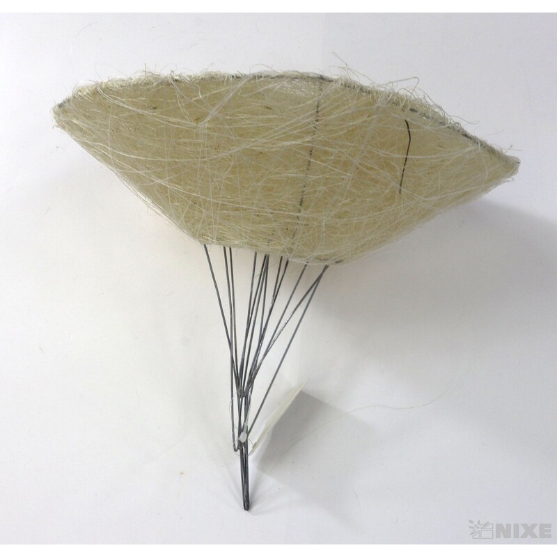 PODLOŽKA SISAL KRUH 24x11cm 19x9 15x5*BÍLÁ