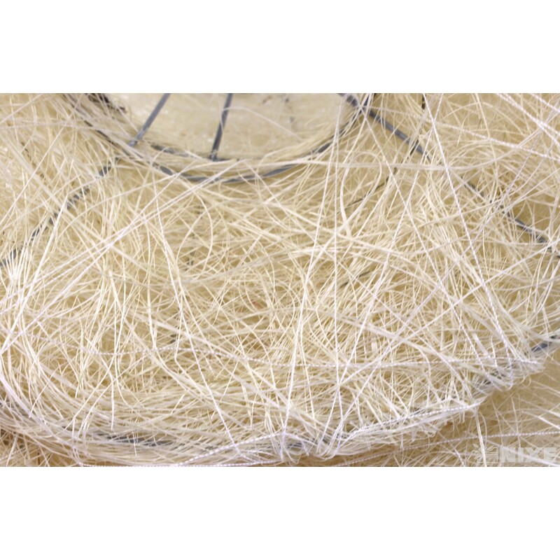 PODLOŽKA SISAL KRUH 24x11cm 19x9 15x5*BÍLÁ