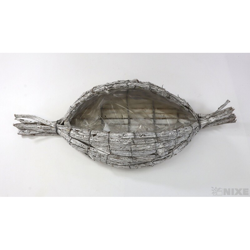 OBAL BONBÓN 34x12x10cm*BÍLÁ V+