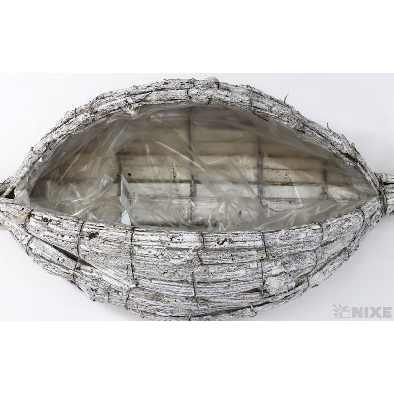 OBAL BONBÓN 34x12x10cm*BÍLÁ V+