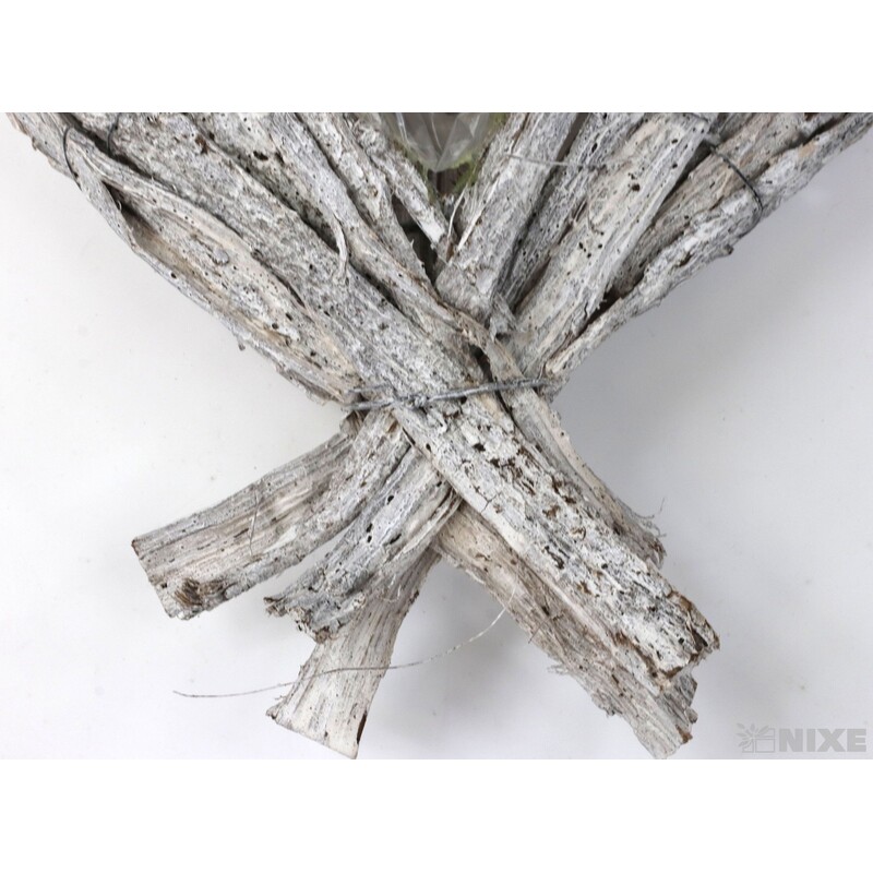 OBAL SRDCE 44x34x8cm*BÍLÁ