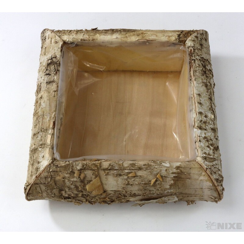 OBAL KŮRA 23x23x7cm*PŘÍRODNÍ