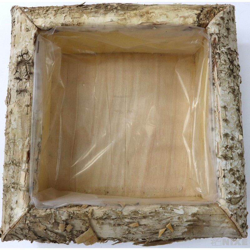 OBAL KŮRA 23x23x7cm*PŘÍRODNÍ