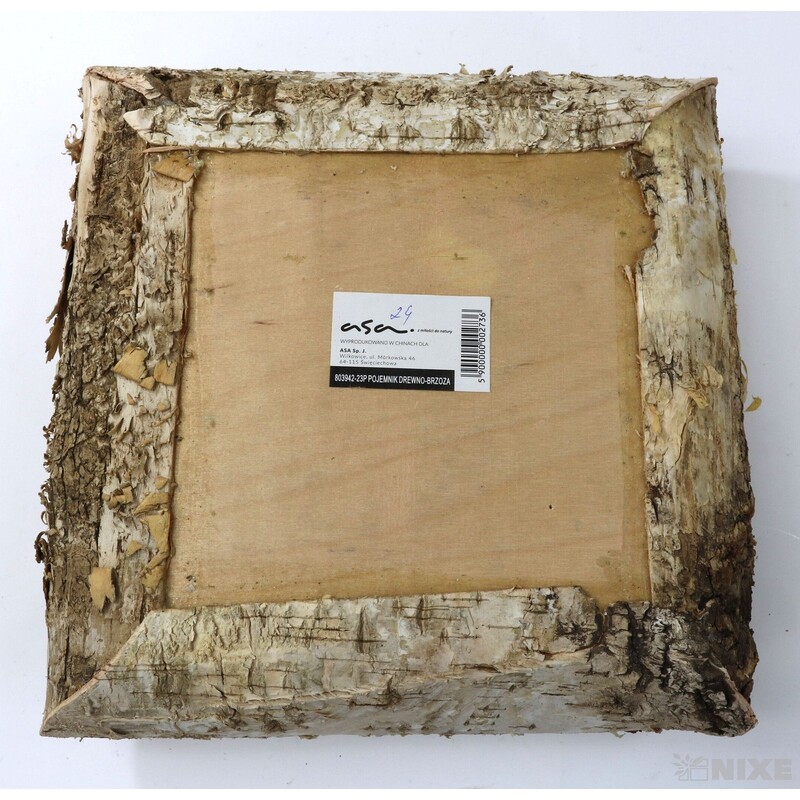 OBAL KŮRA 23x23x7cm*PŘÍRODNÍ