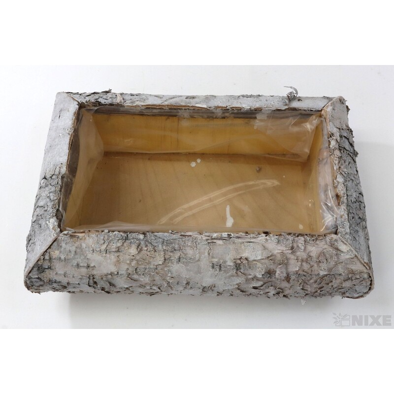 OBAL KŮRA 29x20x8cm*BÍLÁ