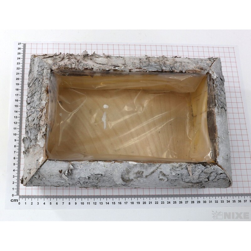 OBAL KŮRA 29x20x8cm*BÍLÁ