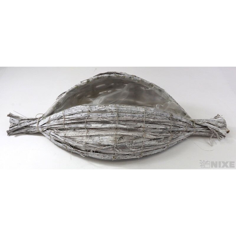 OBAL BONBÓN 34x12x10cm*BÍLÁ