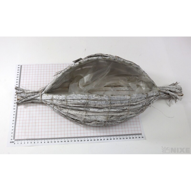 OBAL BONBÓN 34x12x10cm*BÍLÁ