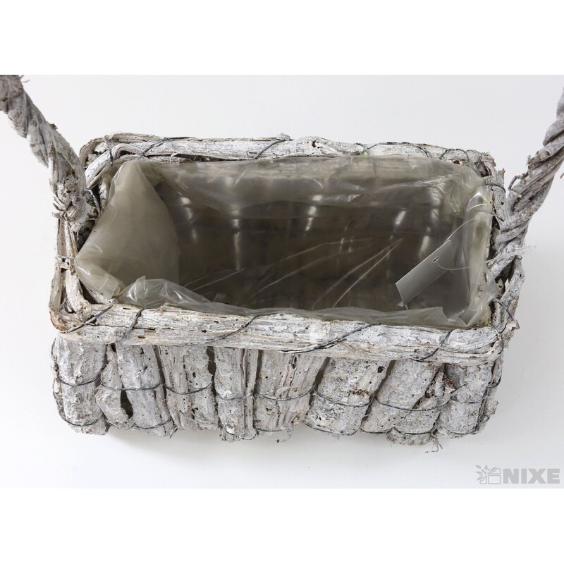 KOŠÍK 16x13x7cm*BÍLÁ