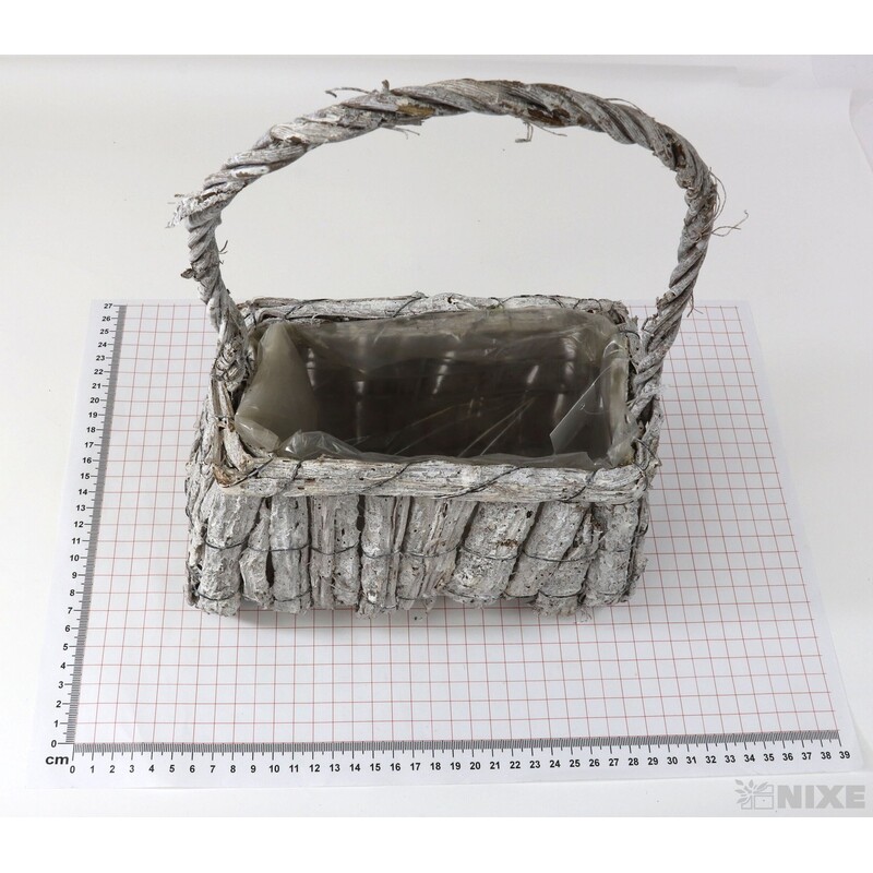 KOŠÍK 16x13x7cm*BÍLÁ