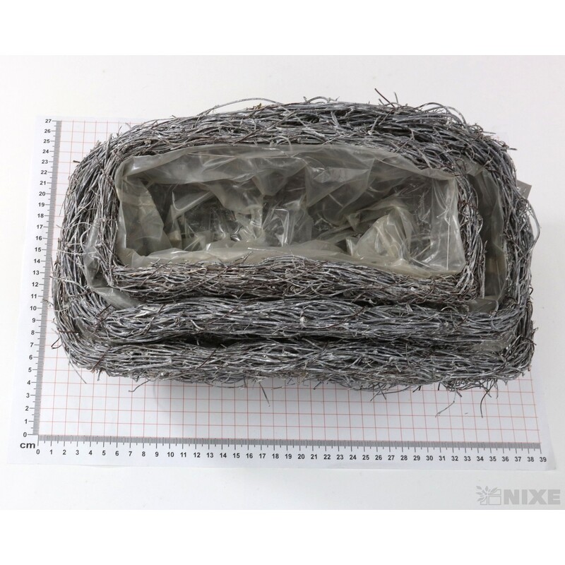 OBAL RÉVA 34x15x11cm 29x11x10 22x9x7*BÍLÁ