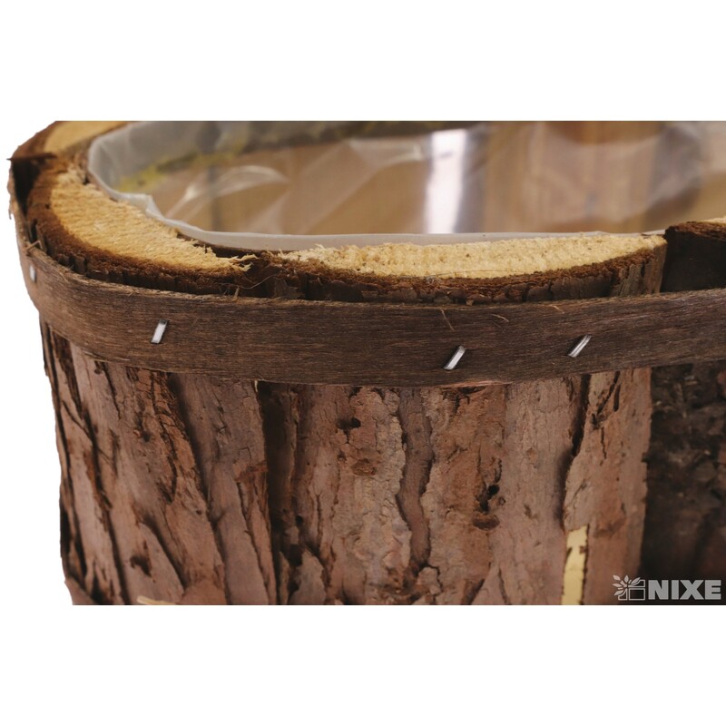 OBAL KŮRA 27x10x9cm*HNĚDÁ