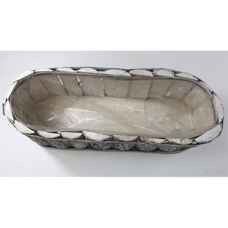 OBAL KŮRA 48x14x13cm*BÍLÁ