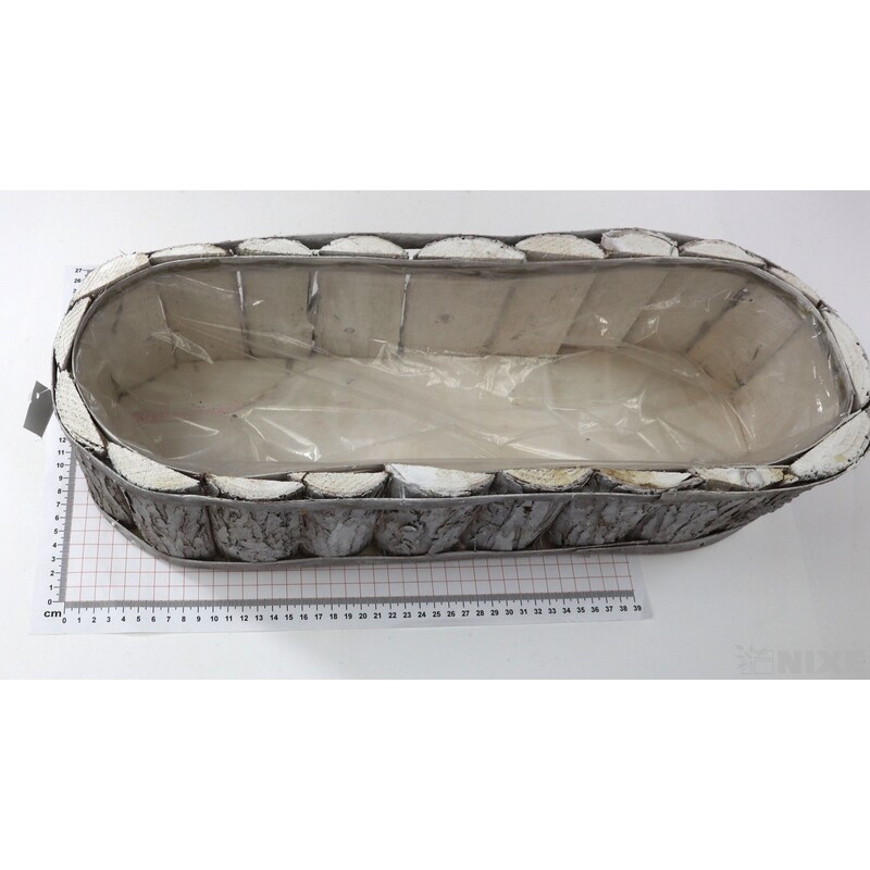 OBAL KŮRA 48x14x13cm*BÍLÁ