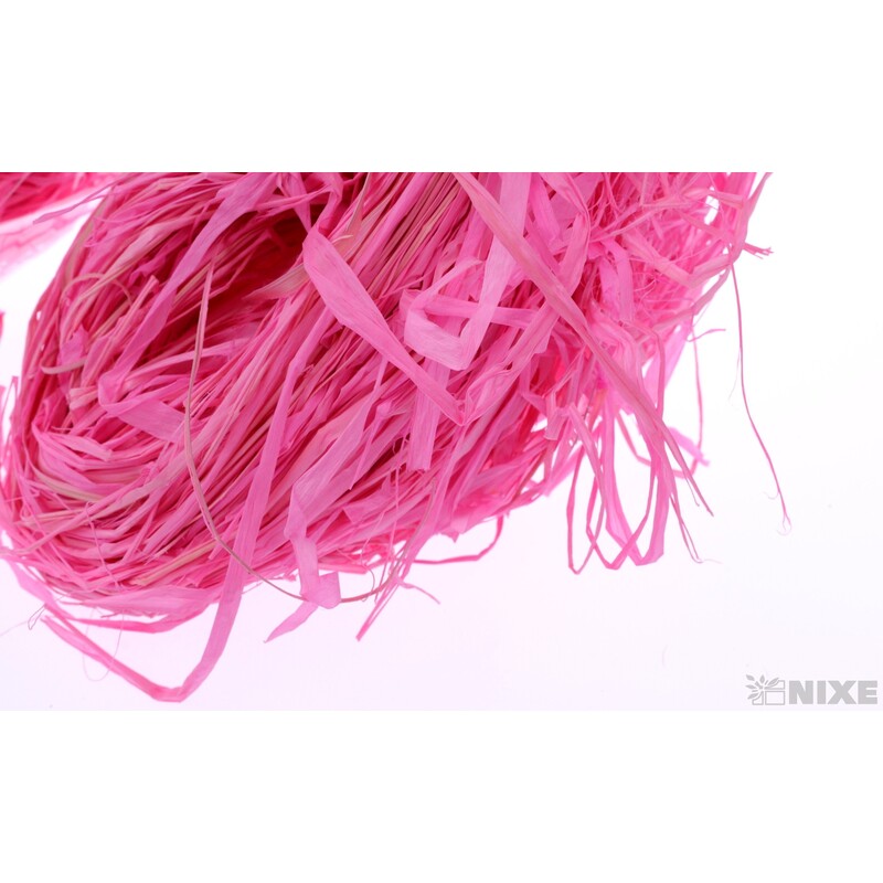 RAFIA 250g*RŮŽOVÁ C20