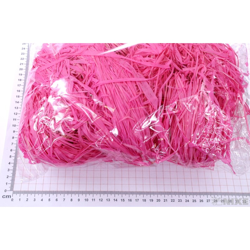 RAFIA 250g*RŮŽOVÁ C20