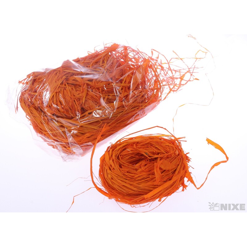 RAFIA 250g*ORANŽOVÁ C05