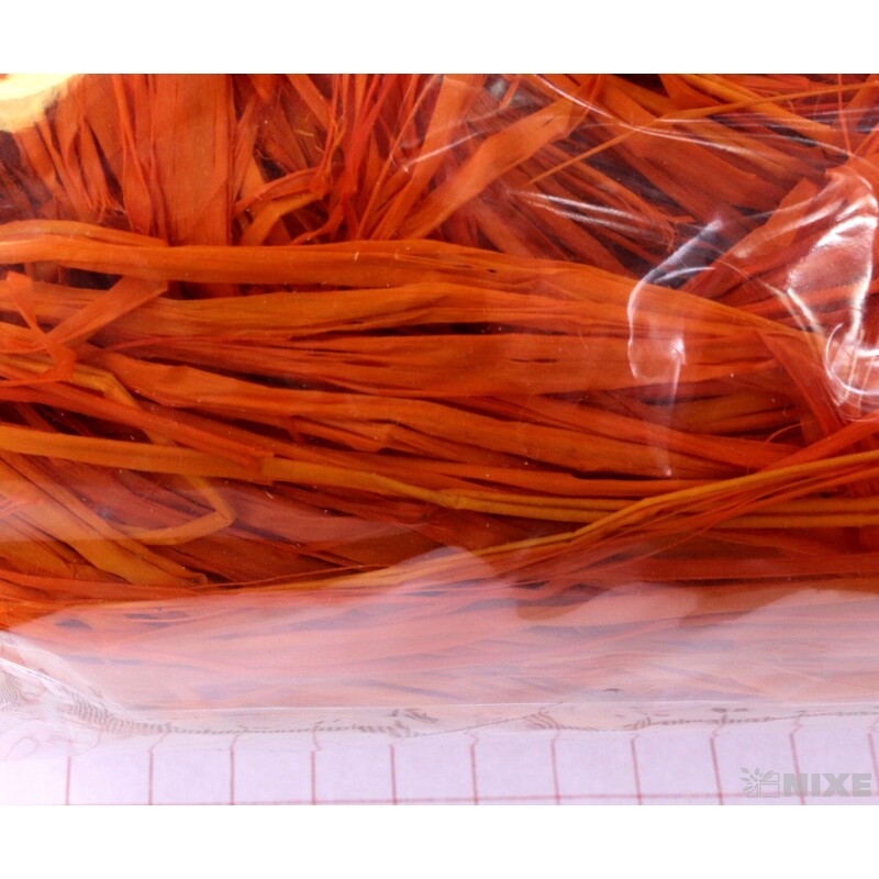 RAFIA 250g*ORANŽOVÁ C05