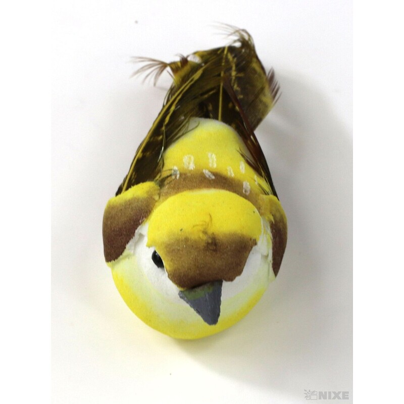 PTÁČEK  KLIPS 6cm 12ks*MIX BAREV