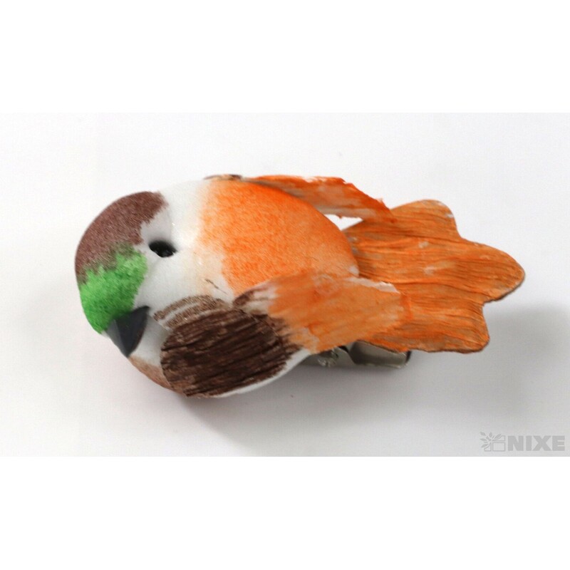 PTÁČEK KLIPS 3cm 24ks*MIX BAREV