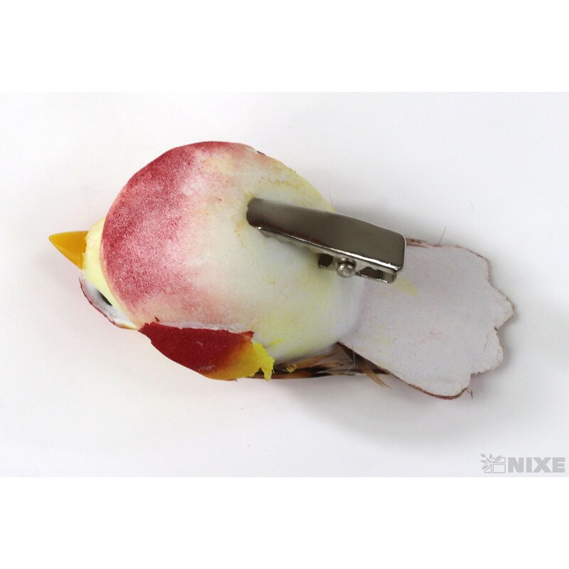 PTÁČEK  KLIPS 6cm 24ks*MIX BAREV