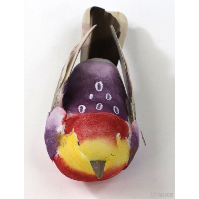 PTÁČEK  KLIPS 8cm 12ks*MIX BAREV