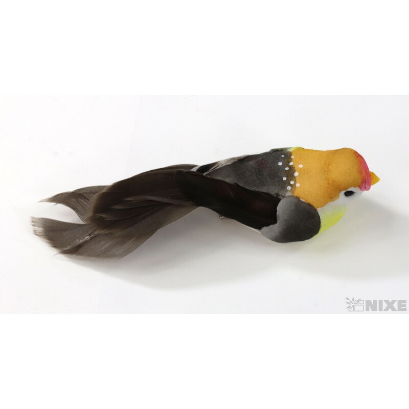 PTÁČEK  KLIPS 12cm 12ks*MIX BAREV