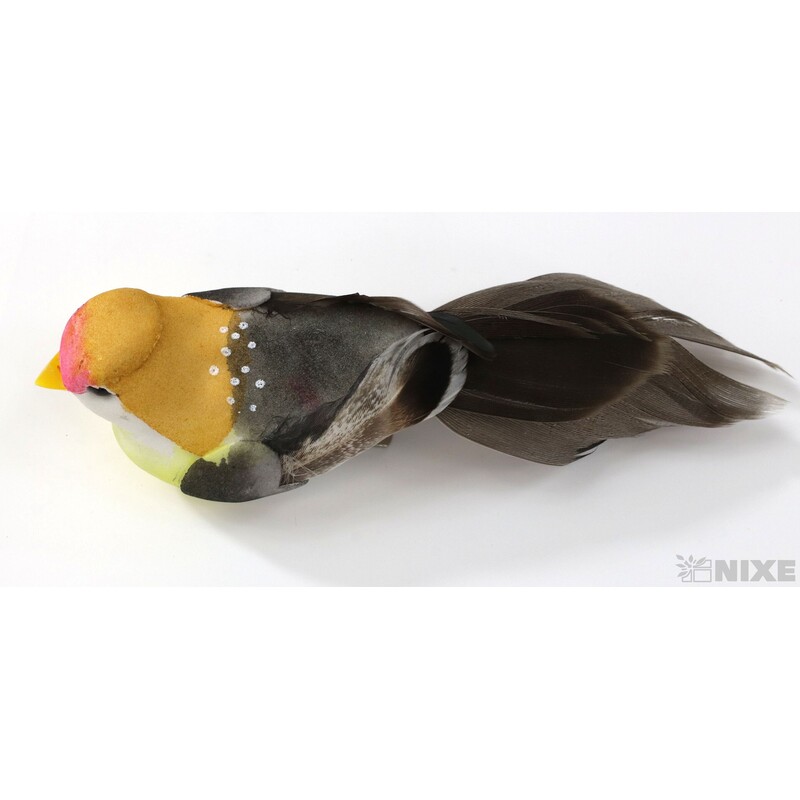 PTÁČEK  KLIPS 12cm 12ks*MIX BAREV