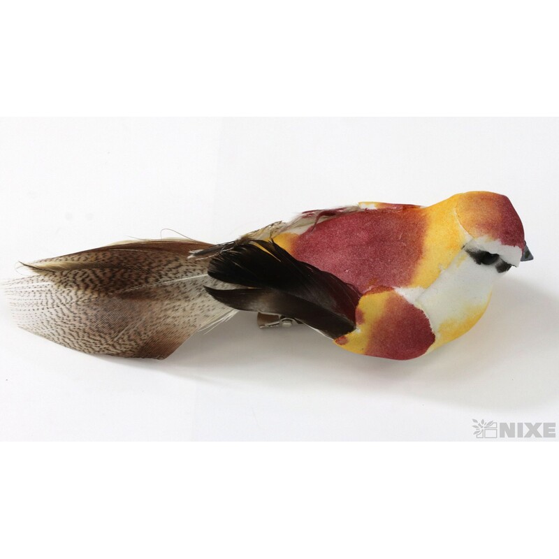 PTÁČEK KLIPS 12cm 12ks*MIX BAREV