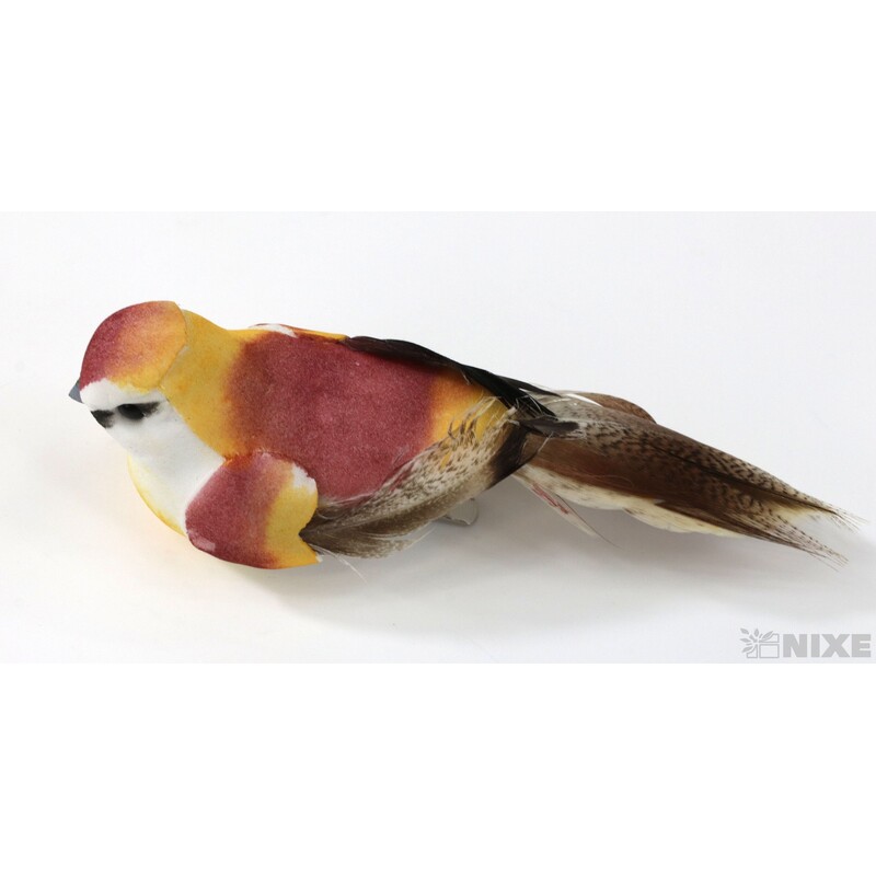 PTÁČEK KLIPS 12cm 12ks*MIX BAREV