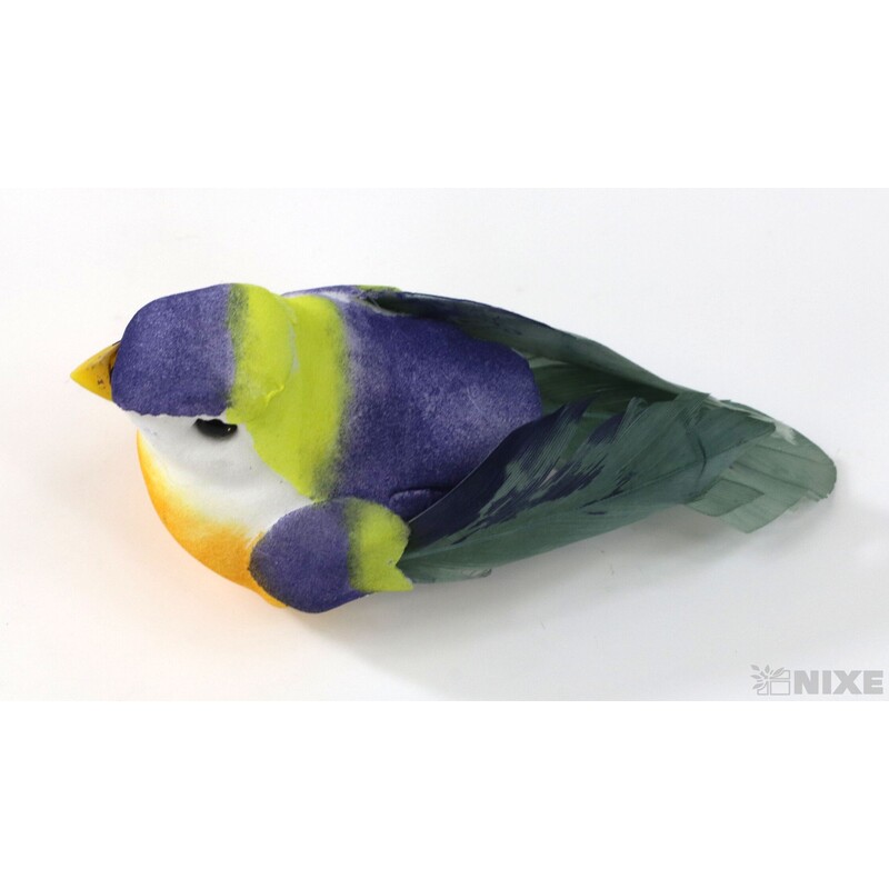 PTÁČEK KLIPS 8cm 12ks*MIX BAREV