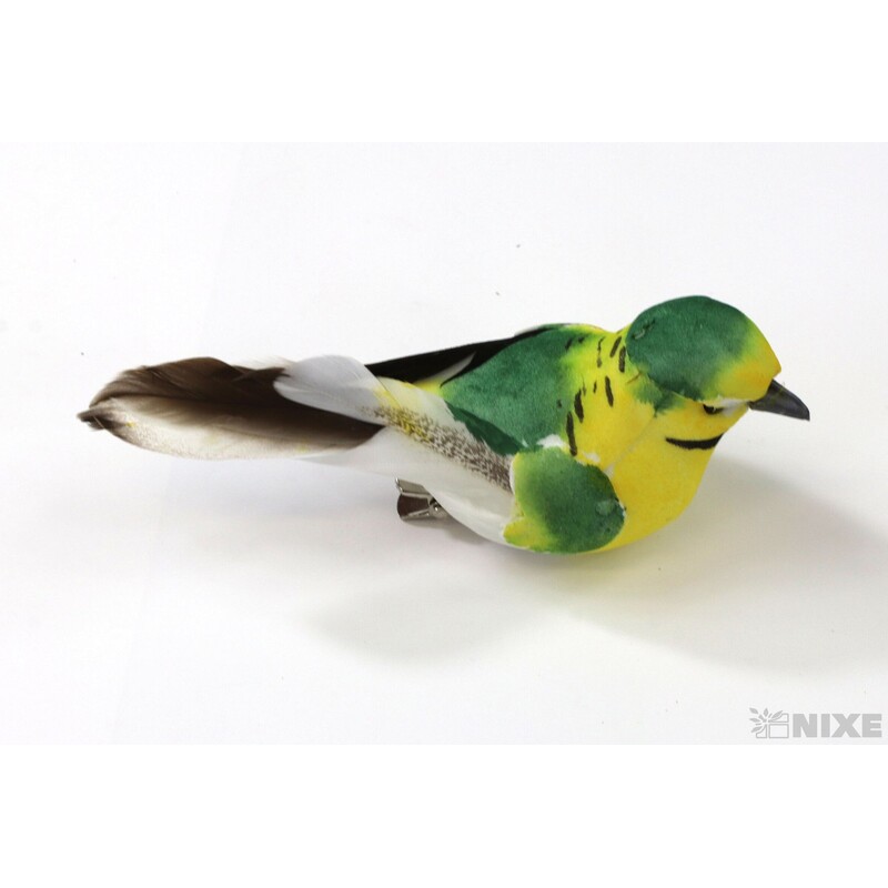 PTÁČEK KLIPS 9cm 12ks*MIX BAREV