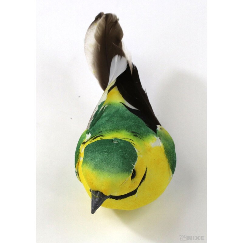 PTÁČEK KLIPS 9cm 12ks*MIX BAREV