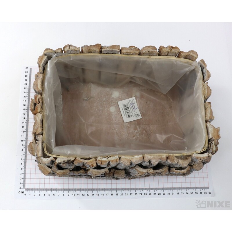 OBAL 28x17x12cm*BÍLÁ