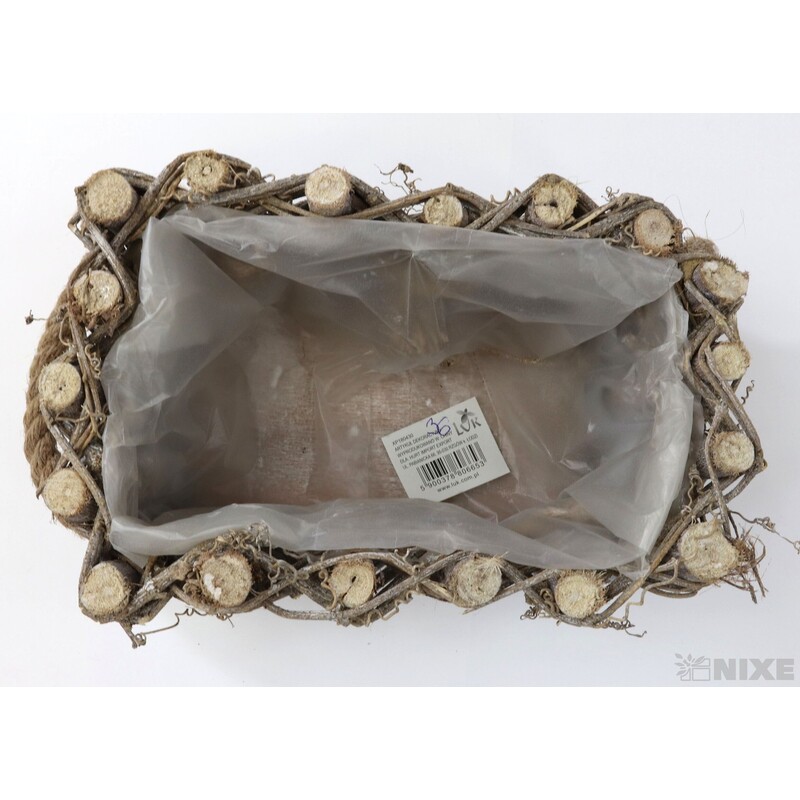 OBAL 21x13x11cm*BÍLÁ