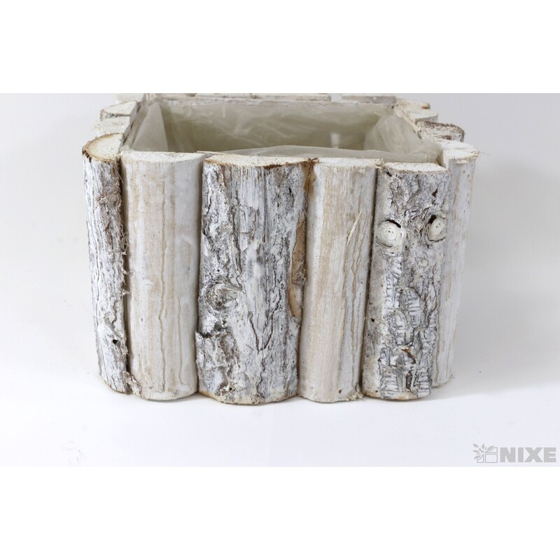 OBAL 11x11x8cm*BÍLÁ