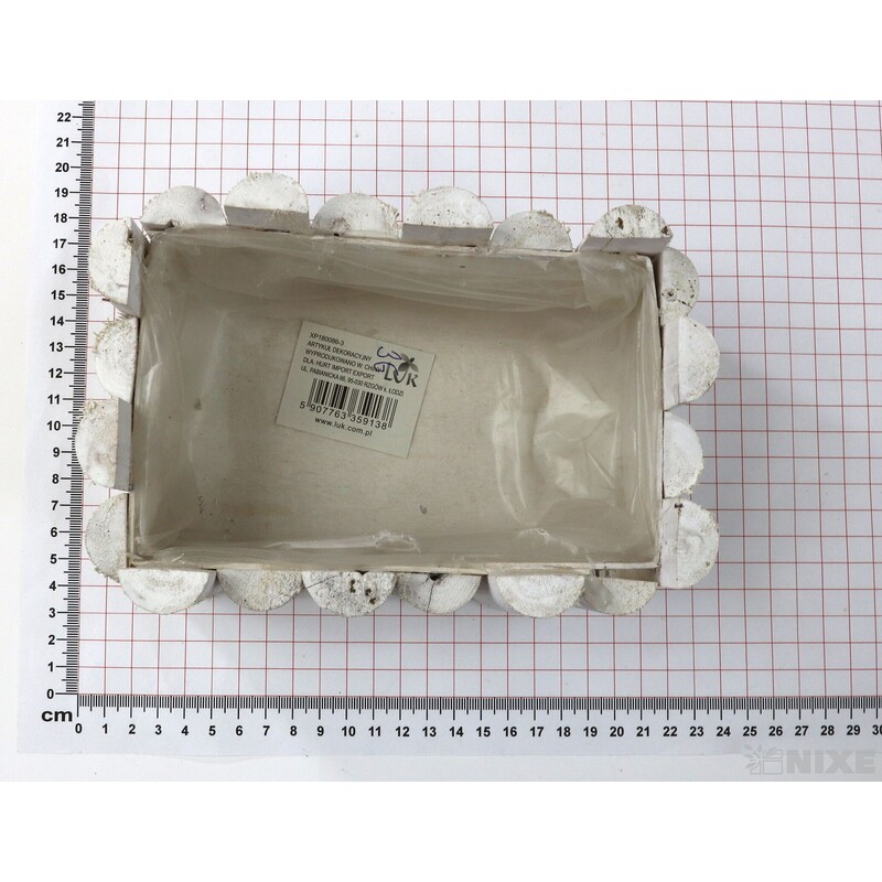 OBAL 16x10x8cm*BÍLÁ