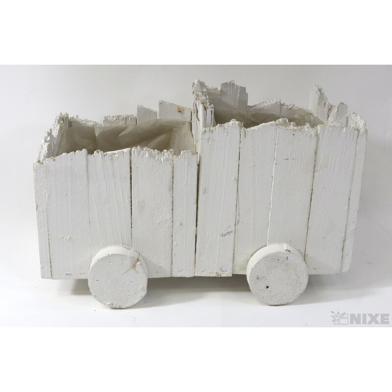 OBAL VOZÍK 22x12x11cm*BÍLÁ